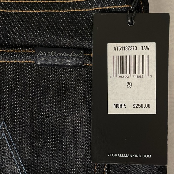 Men’s Seven 7 For All Mankind Slimmy Blue Jeans - Picture 6 of 6